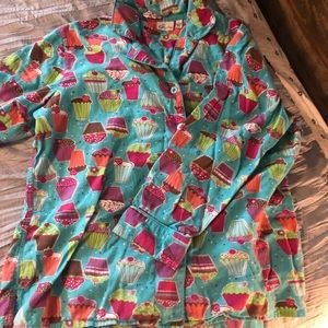 Kim Rogers Cupcake Fannel PJs